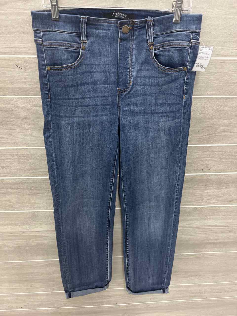 Liverpool Blue Womens Women Size 10 Jeans