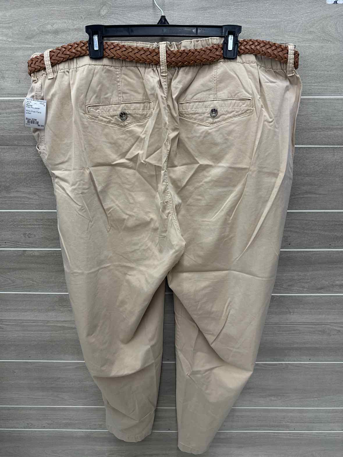 Maurices Size 22W Khaki Plus Pants