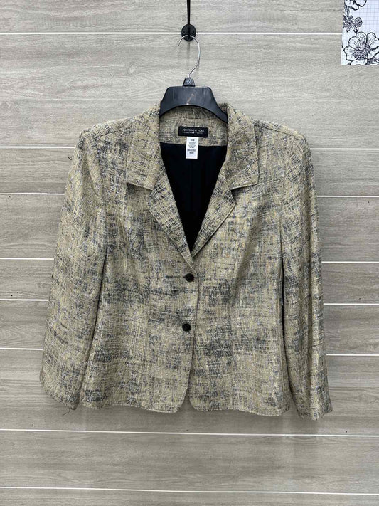 Jones New York Tan Womens Women Size 18W Blazer