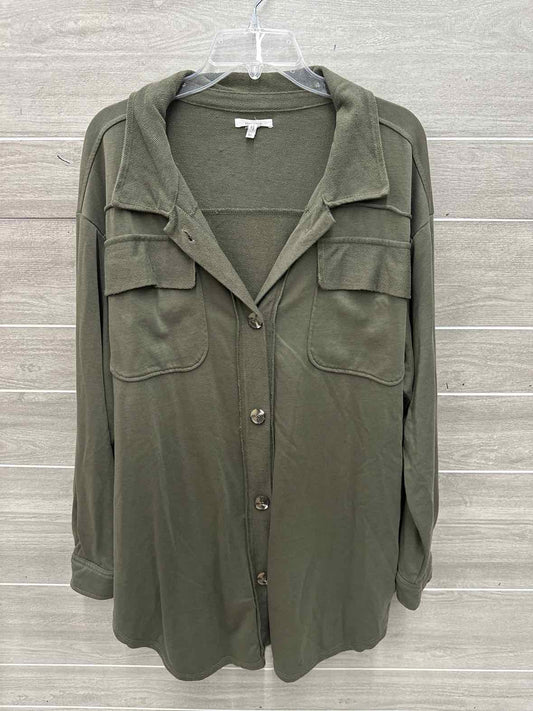 Maurices Size XL Olive Womens Shirt
