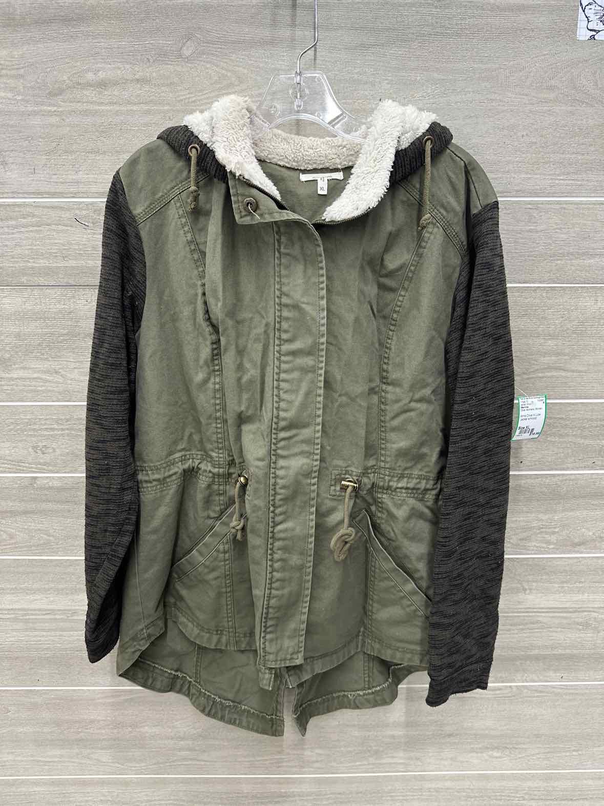 Maurices Size XL Olive Womens Jacket (Outdoor)