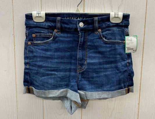 American Eagle Blue Womens Size 4 Shorts