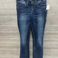 Silver Size 2 Blue Womens Jeans