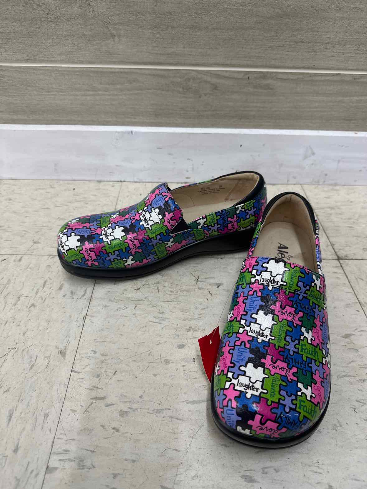 8.5 ALEGRIA Multi-Color Womens Women Size 8.5 Shoes/Footwear