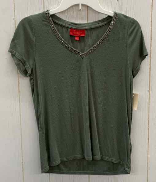 J Lopez Olive Womens Size XS Shirt