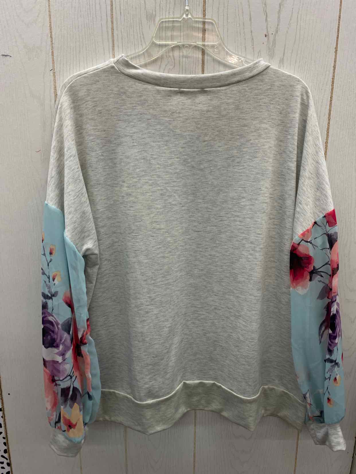 Gray Womens Size 1X Shirt