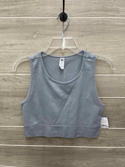 Yogalicious Size XL Gray Womens Tank Top
