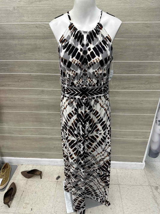 London Times Size 10 Brown Womens Dress