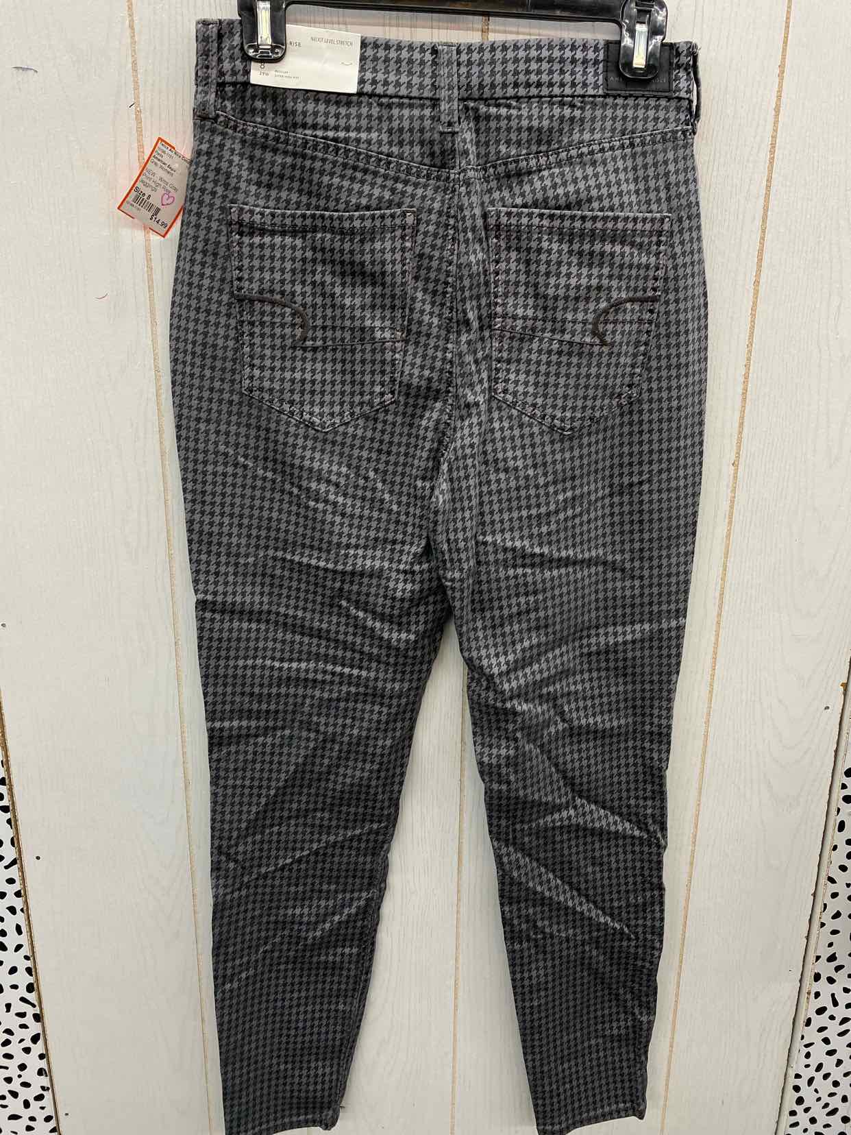 American Eagle Gray Womens Size 8 Pants