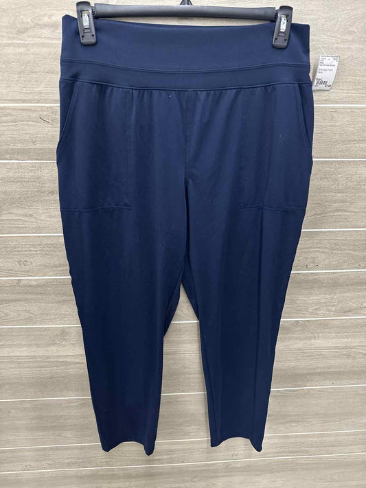 Stylus Navy Womens Women Size L Pants