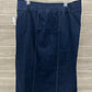 Woman Within Size 18W Blue Plus Skirt
