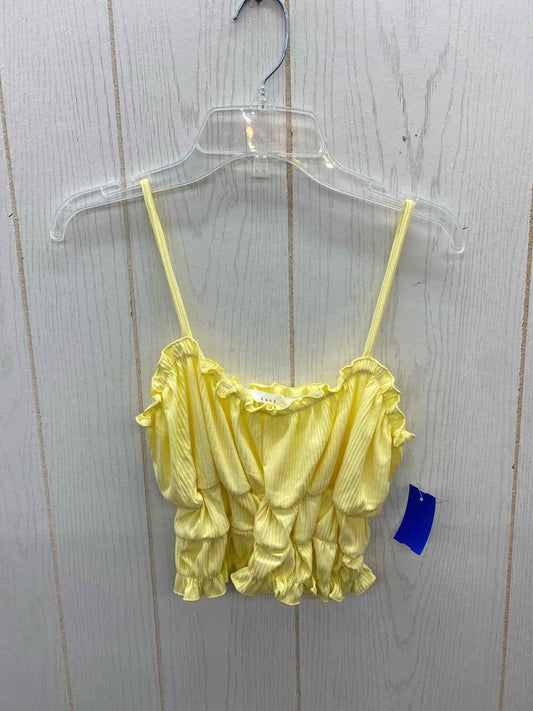 Lush Yellow Junior Size Small Tank Top