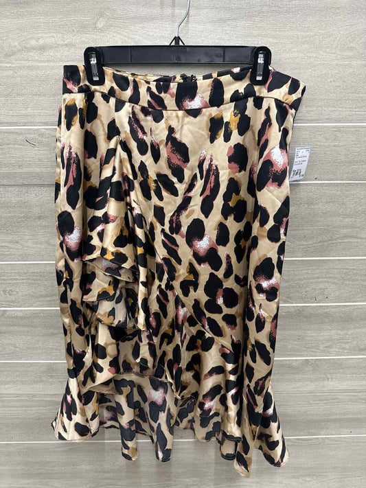 H&M Size 12/14 Tan Womens Skirt