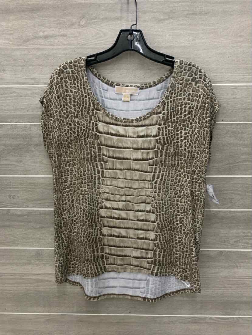 Michael KORS Tan Womens Size Small Shirt