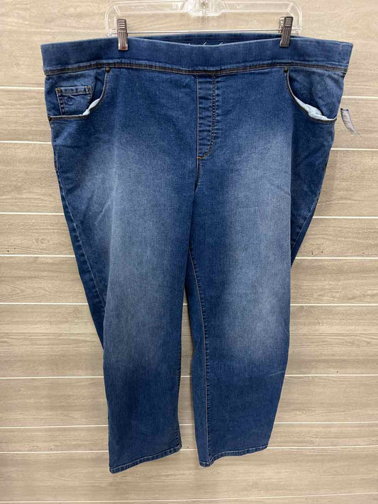 Gloria Vanderbilt Size 22W Blue Plus Jeans