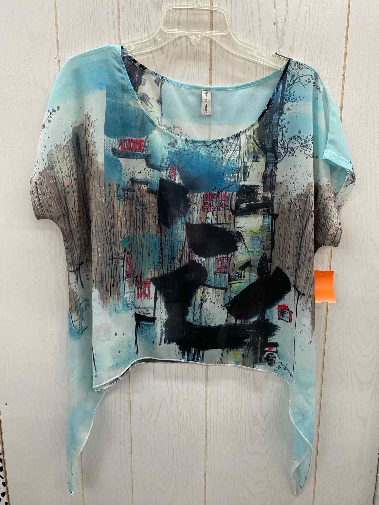 Blue Womens Size Small Shirt