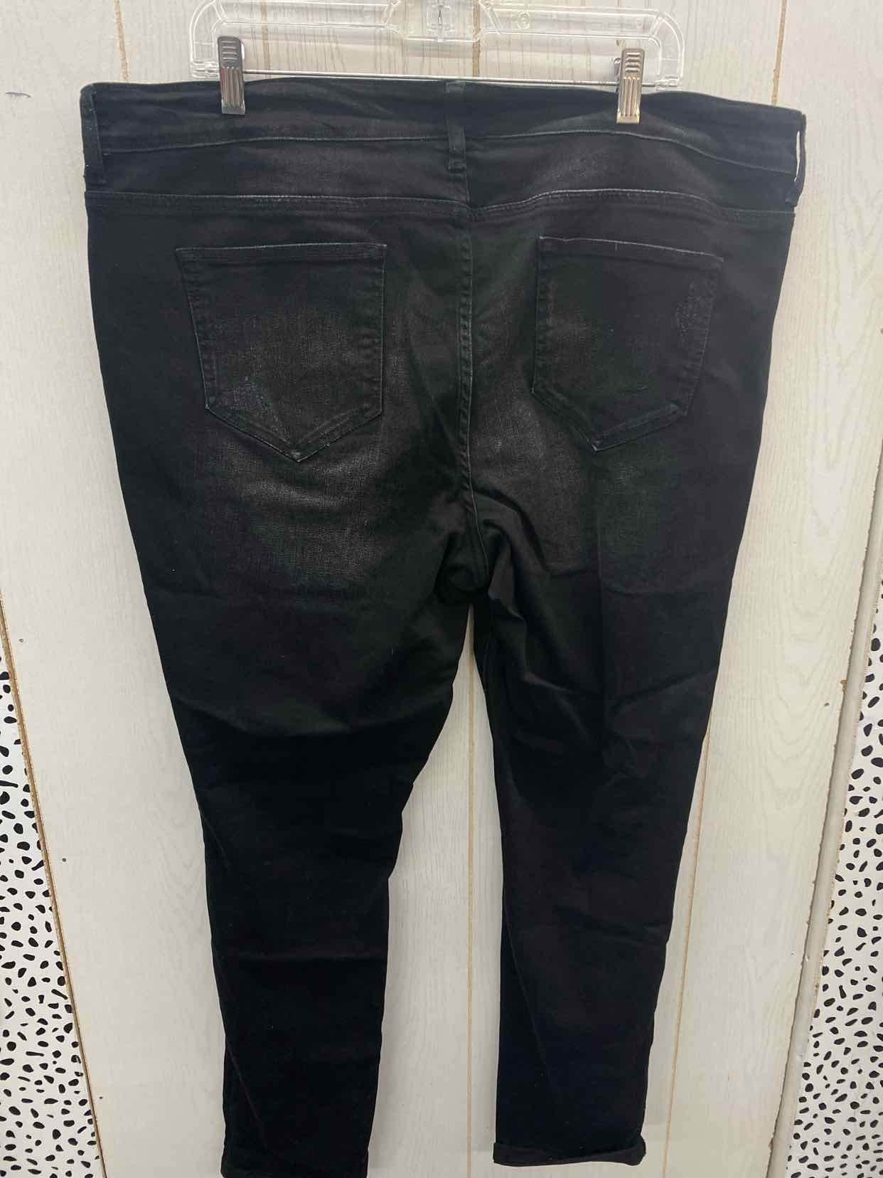 Maurices Black Womens Size 20 Jeans