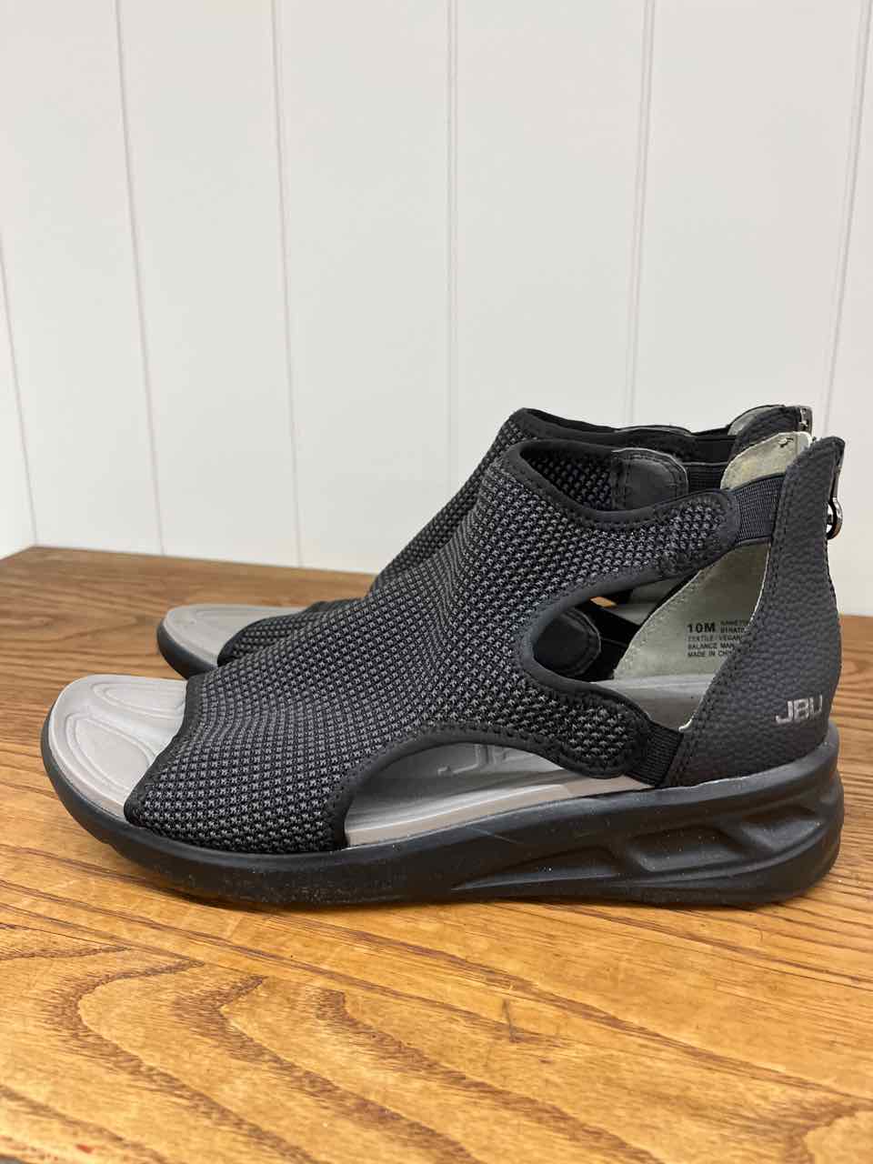 10 JBU Black Womens Women Size 10 Sandals