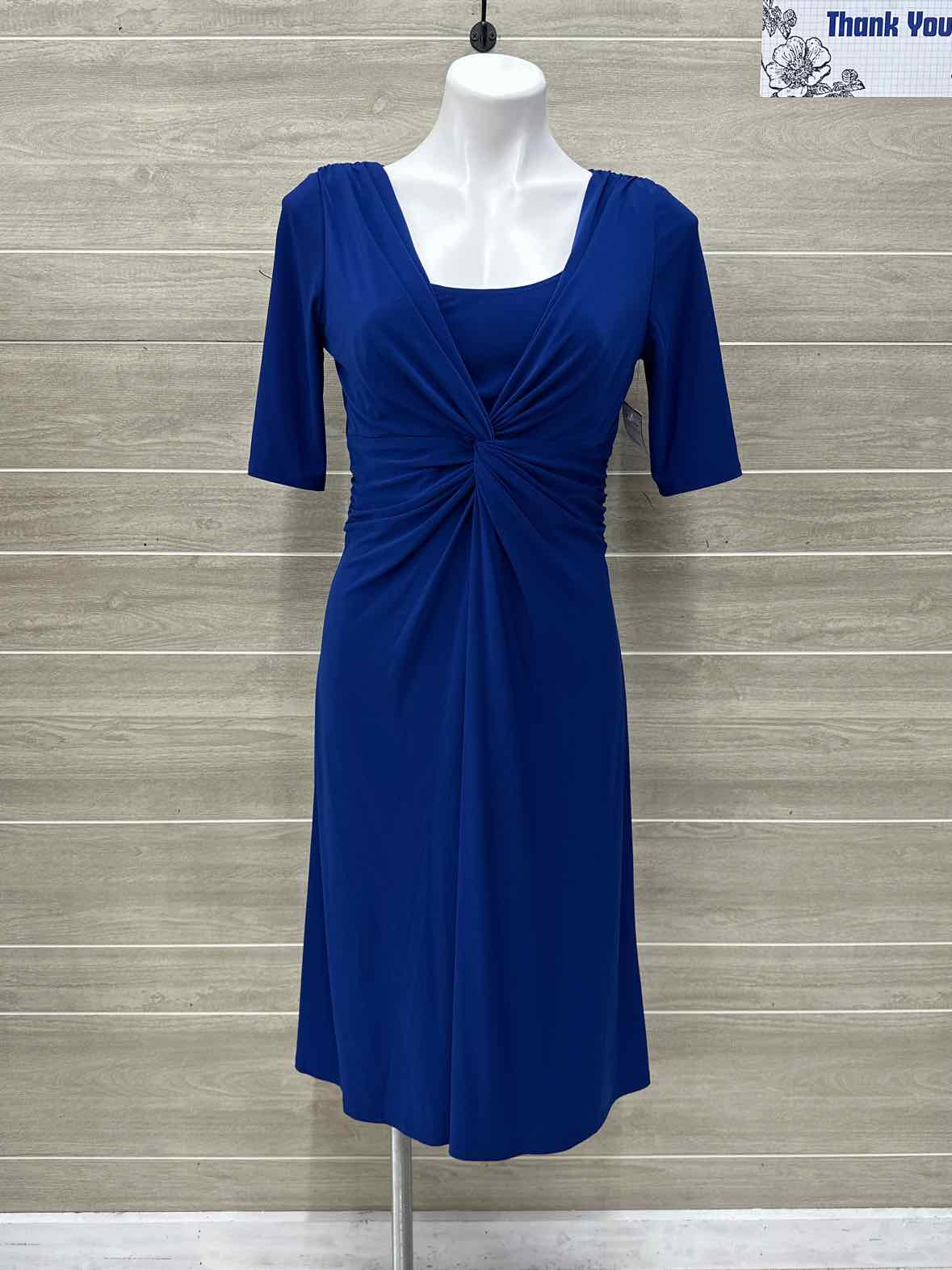 Chaps Size 10 Blue Womens Dress
