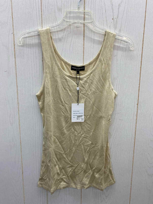 Generation Love Gold Womens Size L Tank Top