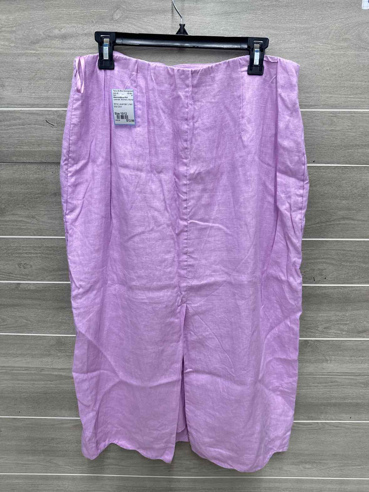 Abercrombie & Fitch Size 10/12 Lavender Womens Skirt
