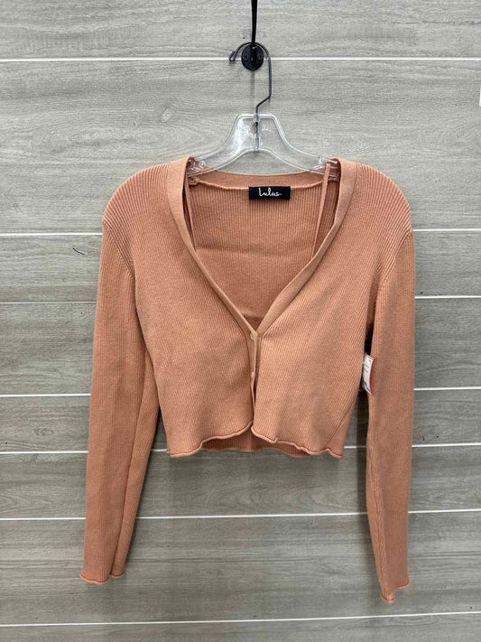 LULU'S Size M Orange Junior Shirt
