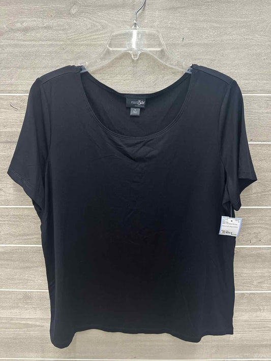 East Fifth Size XL Black Womens Shirt