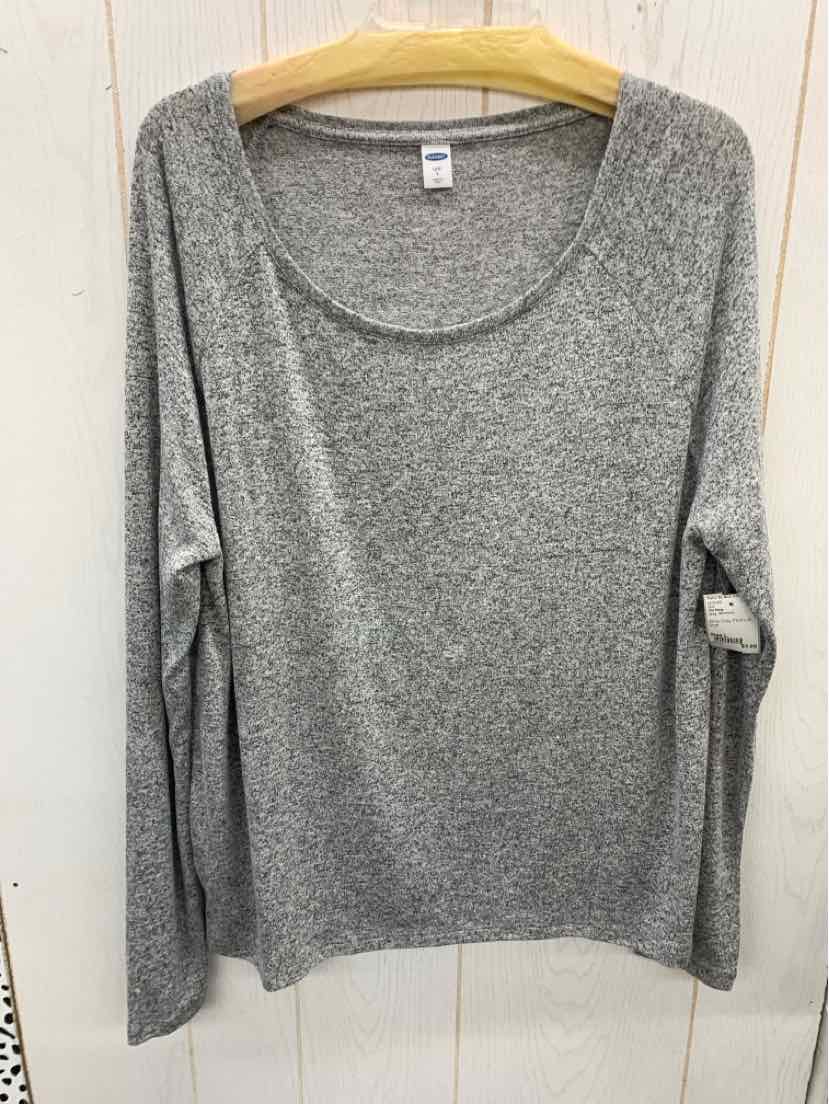 Old Navy Gray Womens Size L Shirt