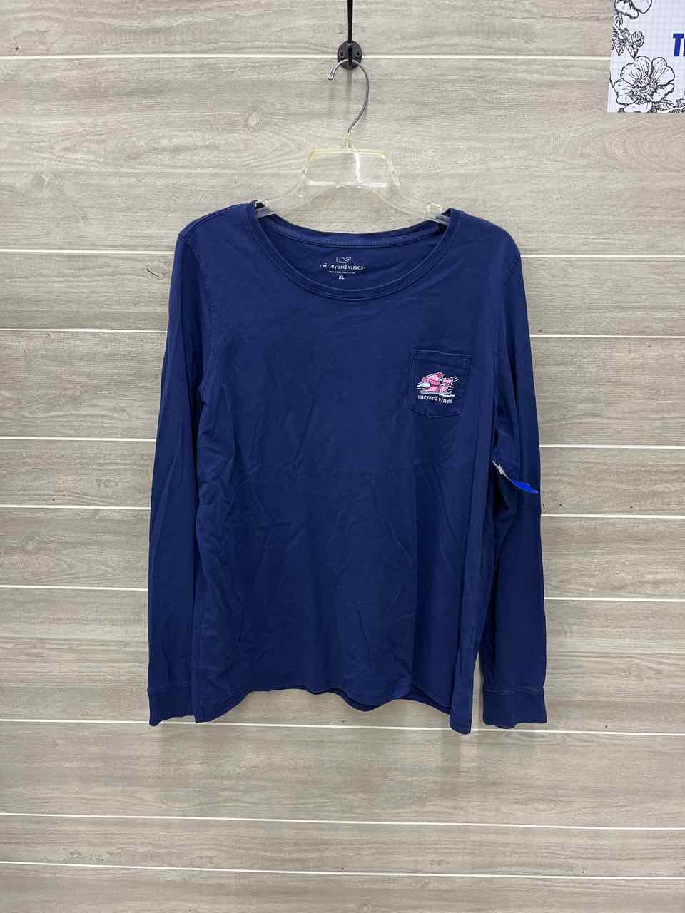 Vineyard Vines Size XL Blue Womens Shirt