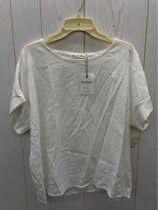 White Womens Size M Shirt