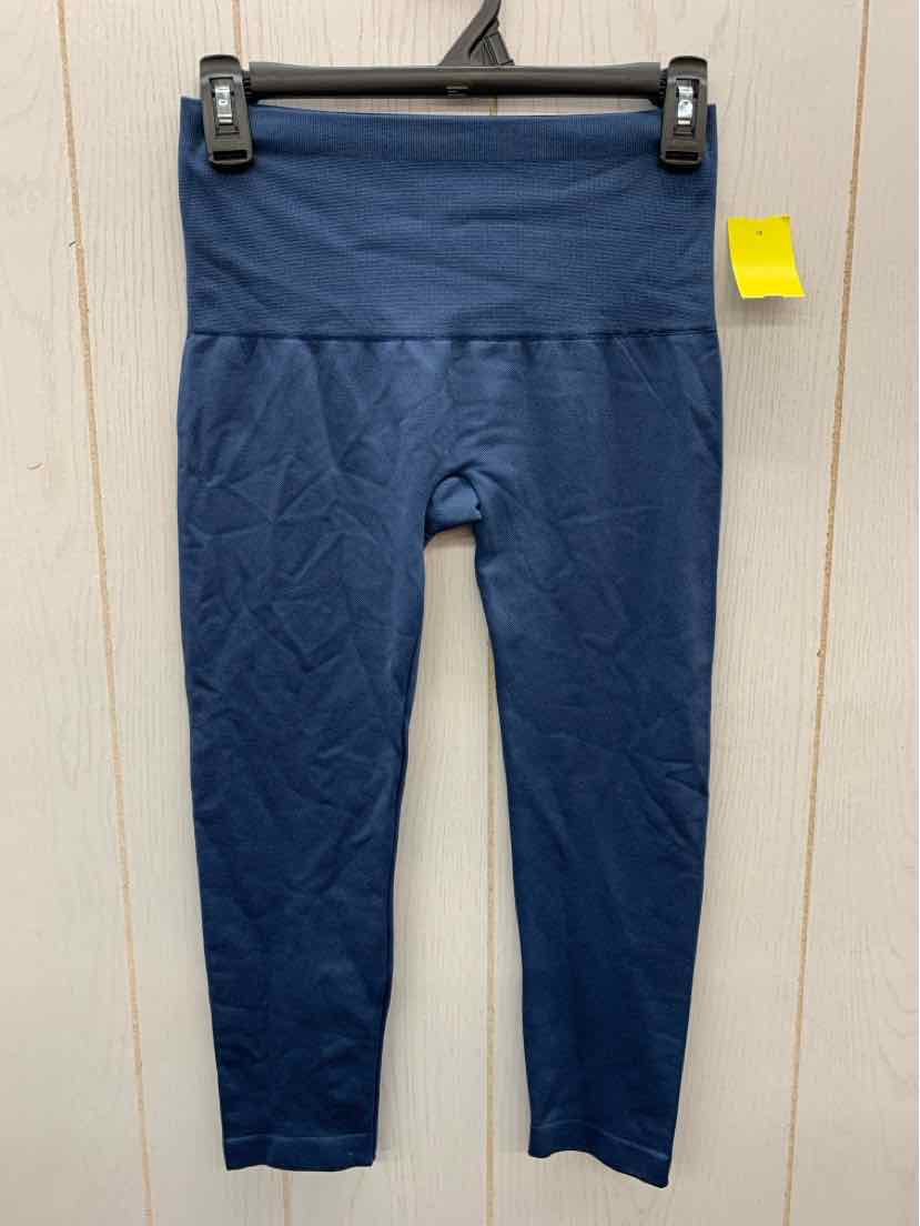 Breezies Blue Womens Size M Leggings