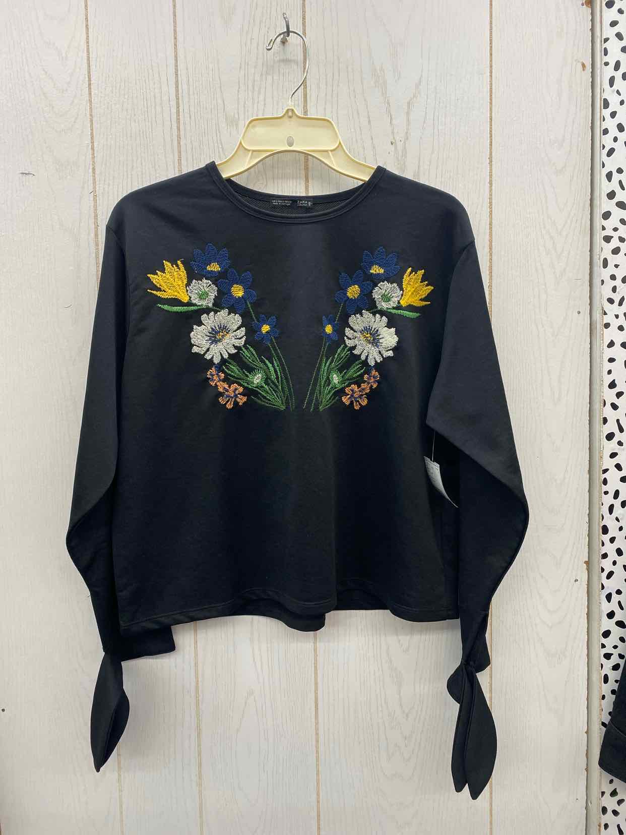 ZARA Black Junior Size Small Shirt