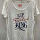 White Womens Size M Shirt