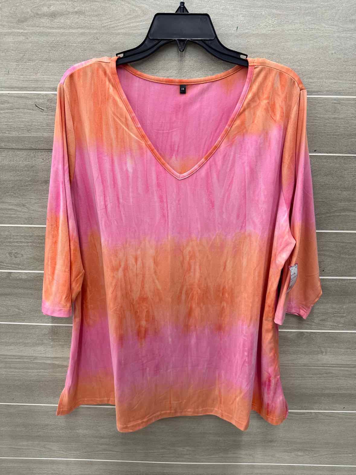 Size 1X Pink Plus Shirt