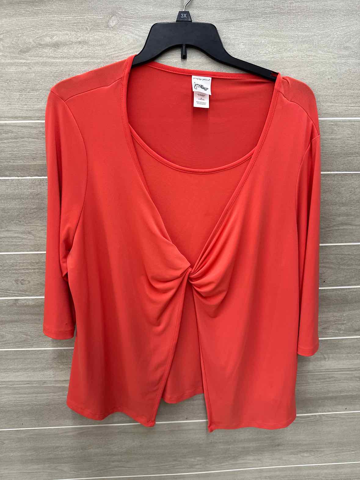 JMS Coral Womens Size 3X Shirt