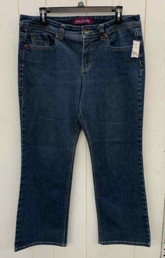 Gloria Vanderbilt Blue Womens Size 14 Jeans