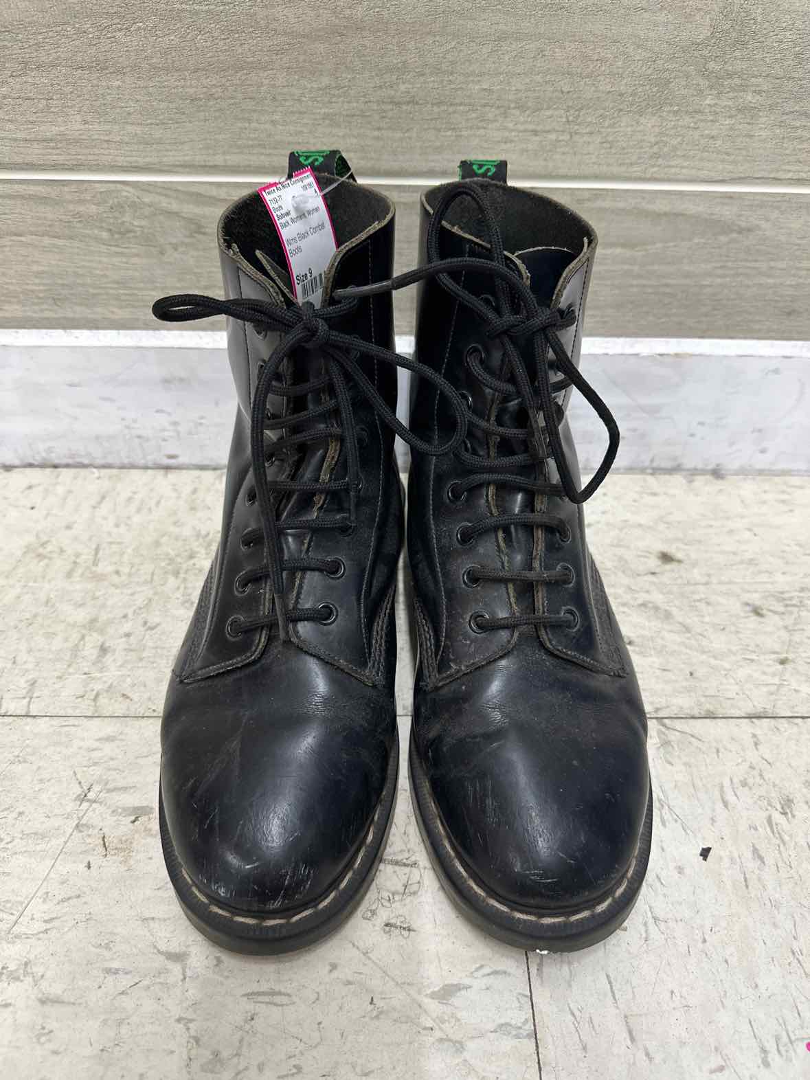 Solovair US Shoe Size 9 Black Womens Boots