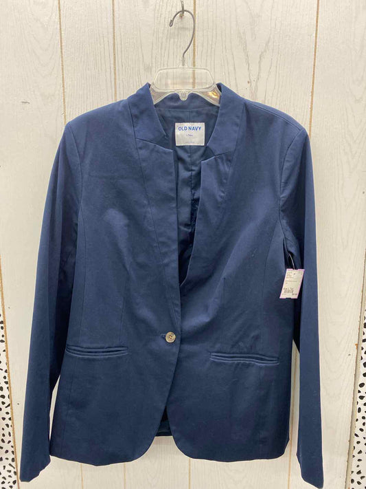 Old Navy Blue Womens Size L Tall Blazer