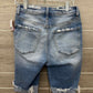 Vervet Size 0/2 Blue Womens Shorts