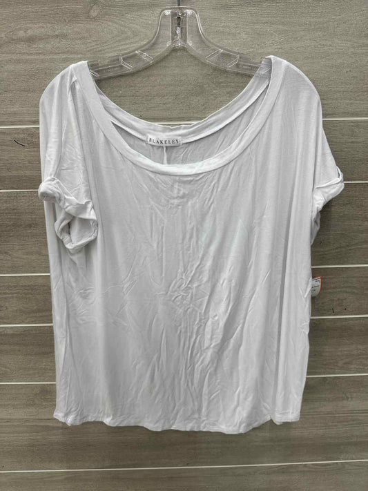 Blakeley White Womens Women Size 16/18 Shirt