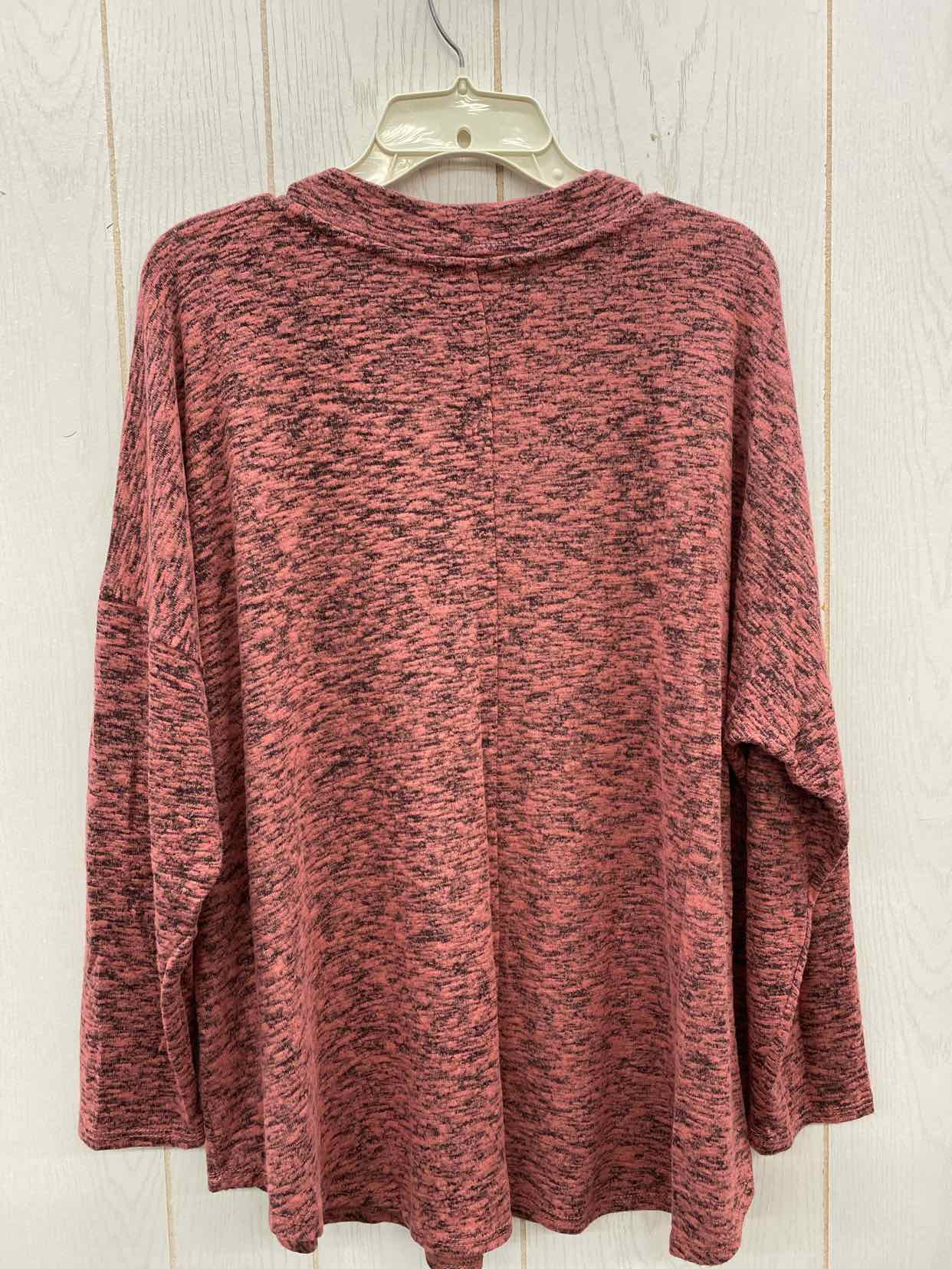 Workshop Pink Womens Size 1X Shirt