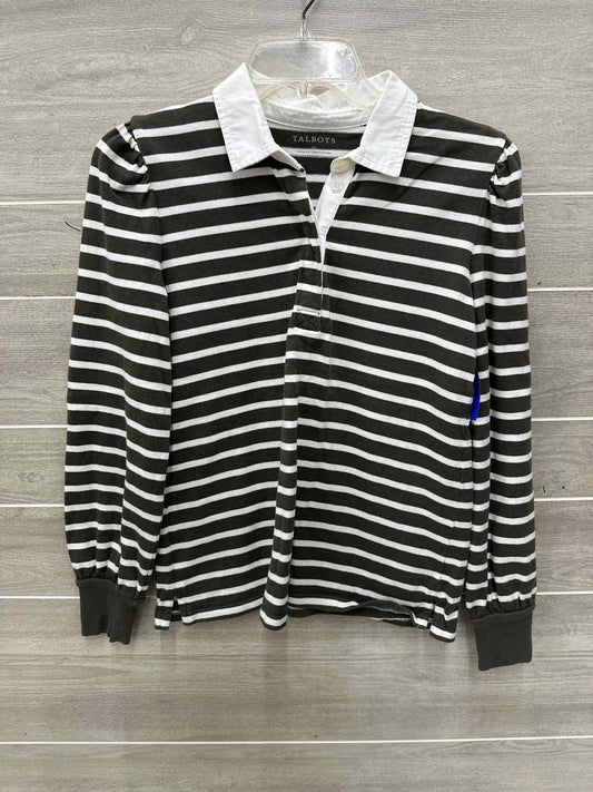 Talbots Size XS Olive Womens Shirt