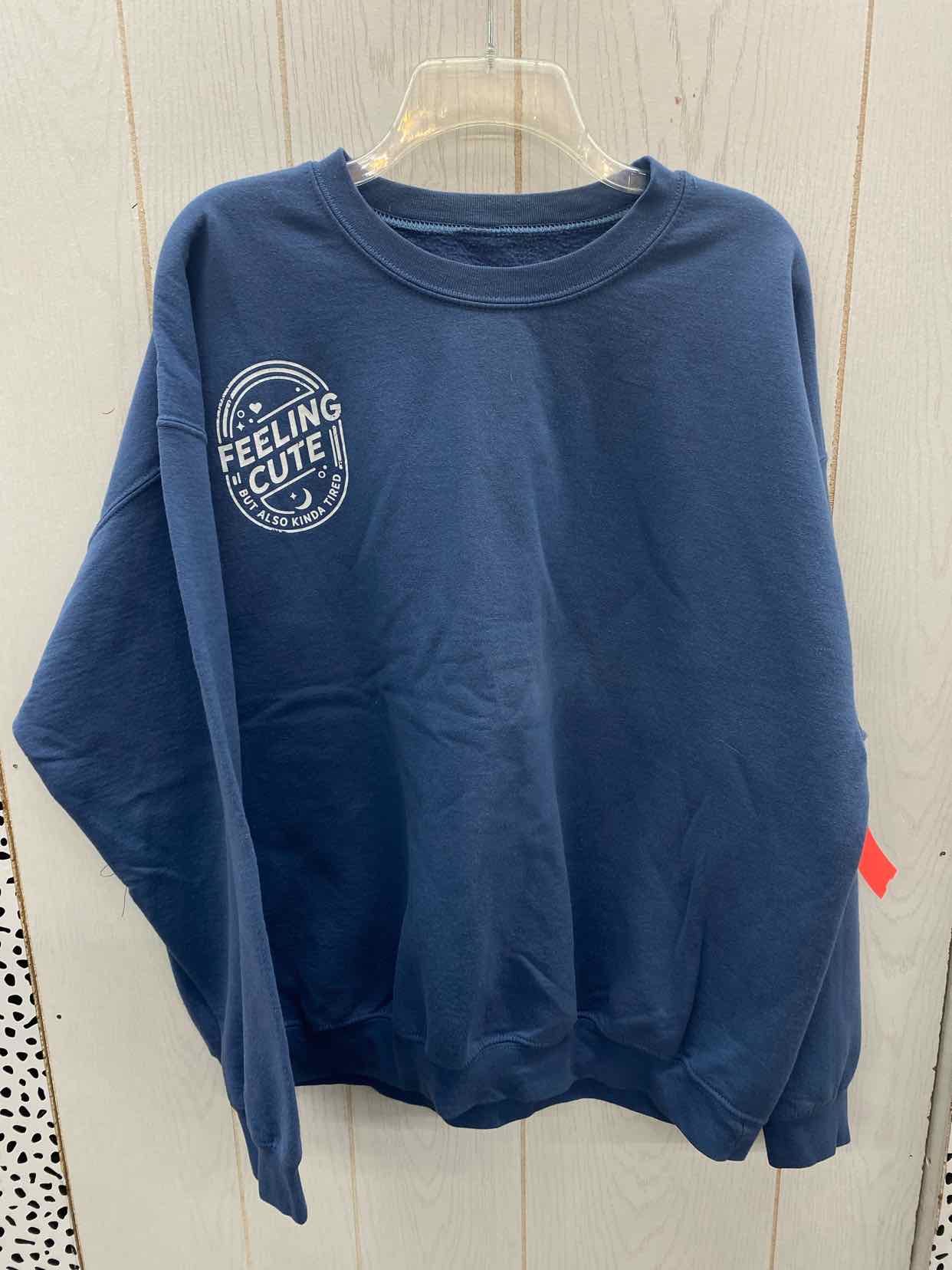 Blue Womens Size 16 Sweatshirt