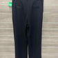 AQUA Size 14 Long Black Womens Pants