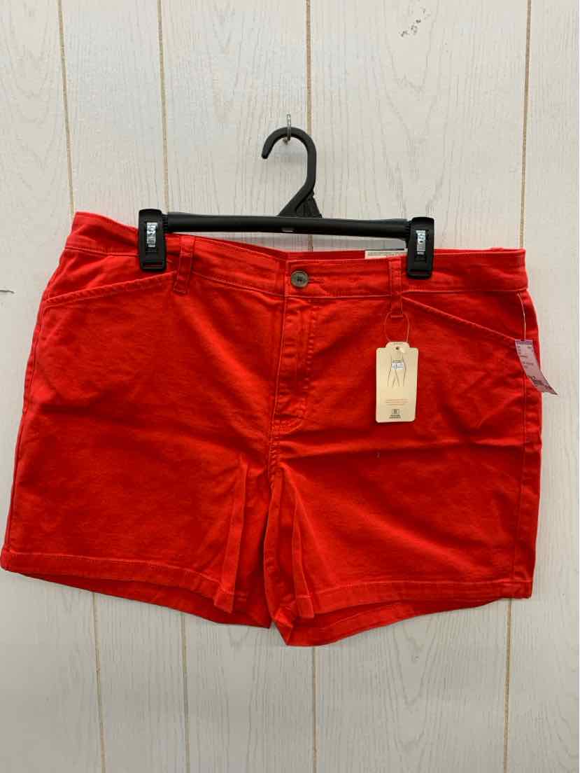 SJB Red Womens Size 16 Shorts