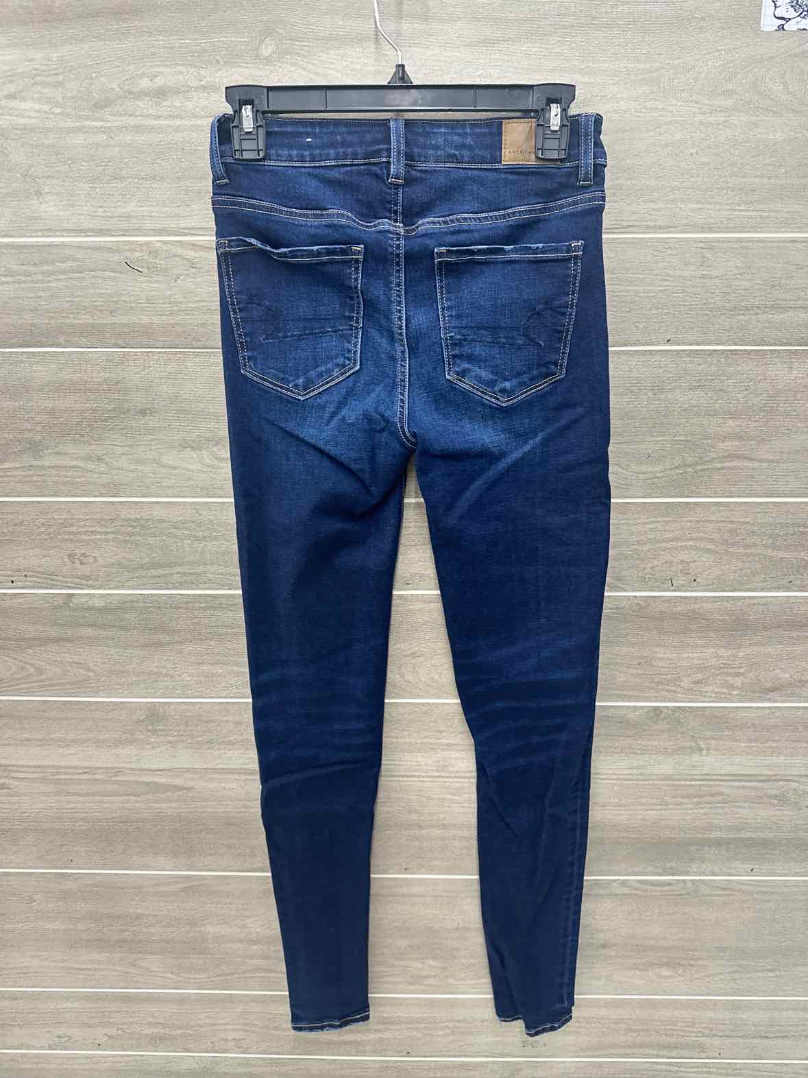 American Eagle Size 2 Long Blue Womens Jeans