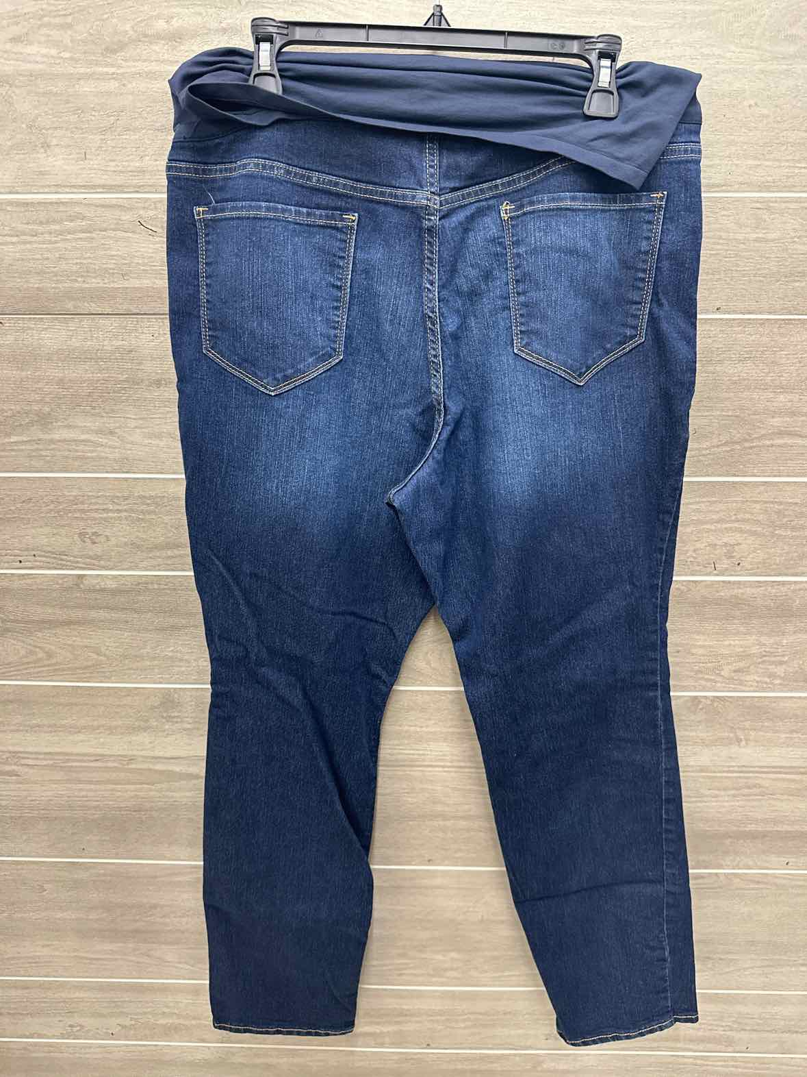 Old Navy Size 16 Short Blue Maternity Jeans