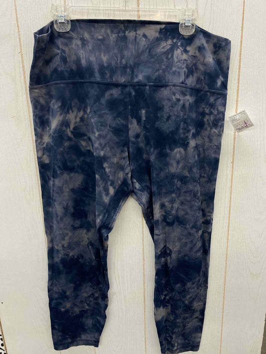 Lululemon Blue Womens Size 18 Leggings