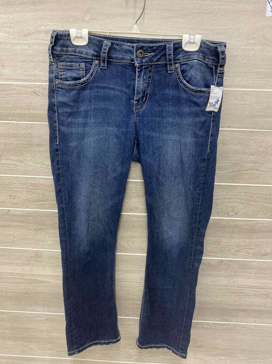 Silver Blue Womens Size 8 Jeans