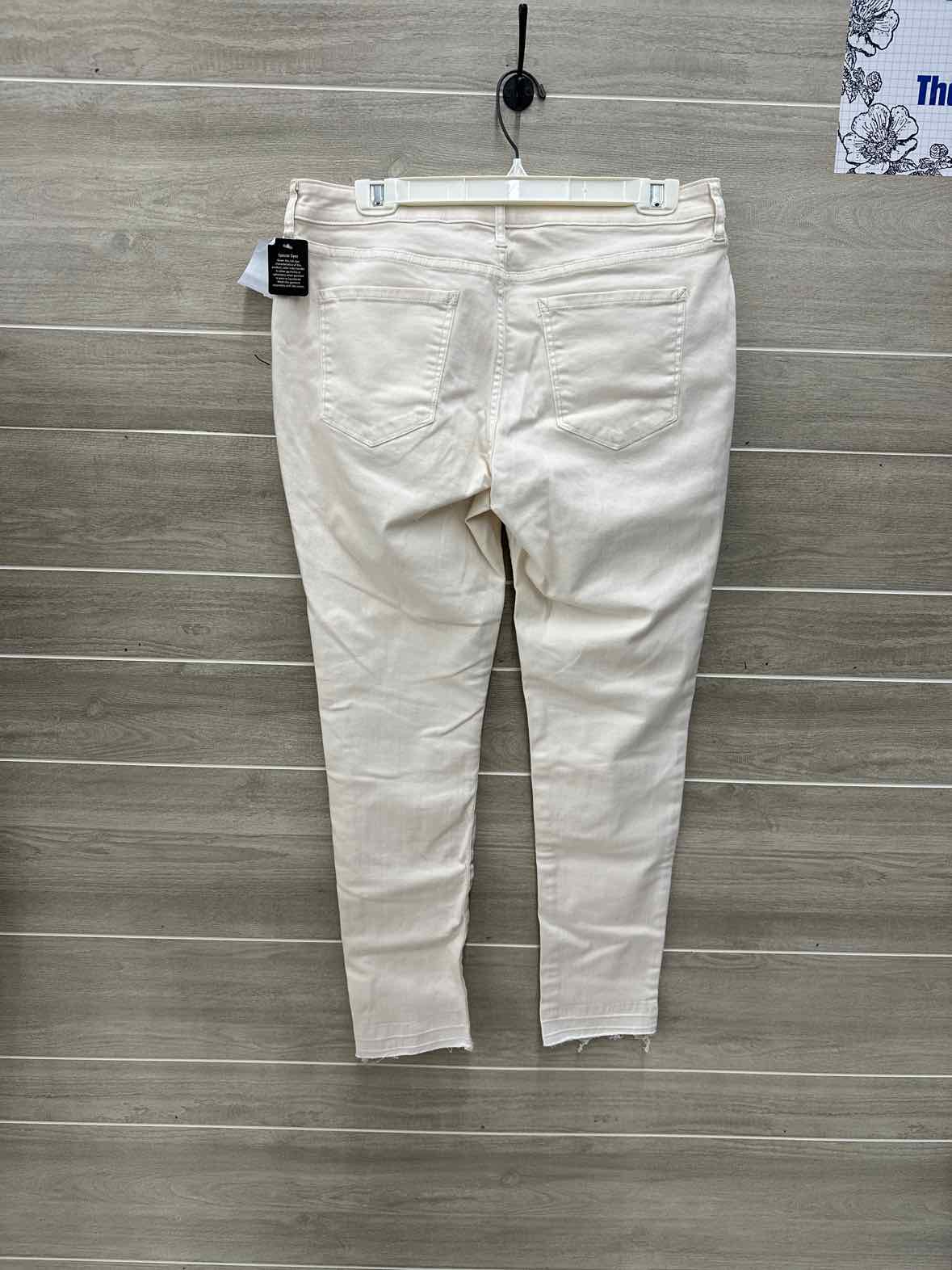 ANA Cream Womens Women Size 10 Jeans